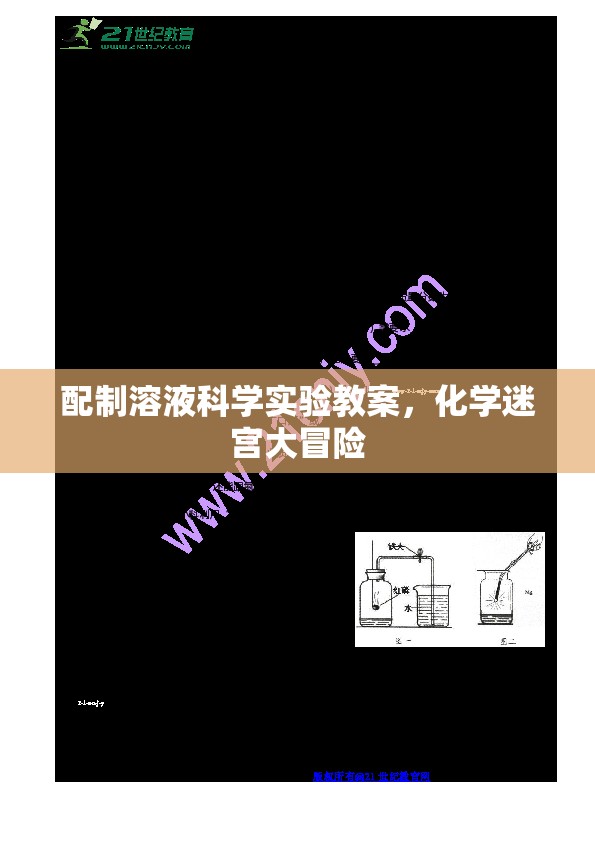 化學(xué)迷宮大冒險，探索配制溶液的科學(xué)實驗教案  第2張