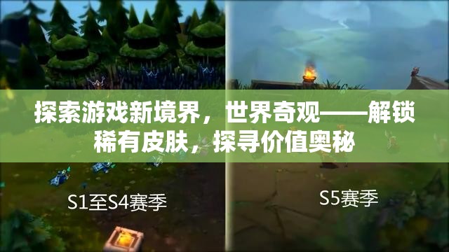 解鎖稀有皮膚，探尋價(jià)值奧秘，探索游戲新境界的奇妙之旅