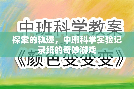 中班科學(xué)實(shí)驗(yàn)記錄紙，探索的軌跡與奇妙游戲