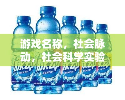 游戲名稱，社會脈動——探索社會科學(xué)實驗班