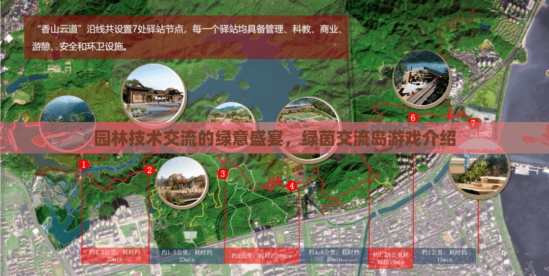 綠意盛宴，園林技術(shù)交流的綠茵交流島游戲介紹