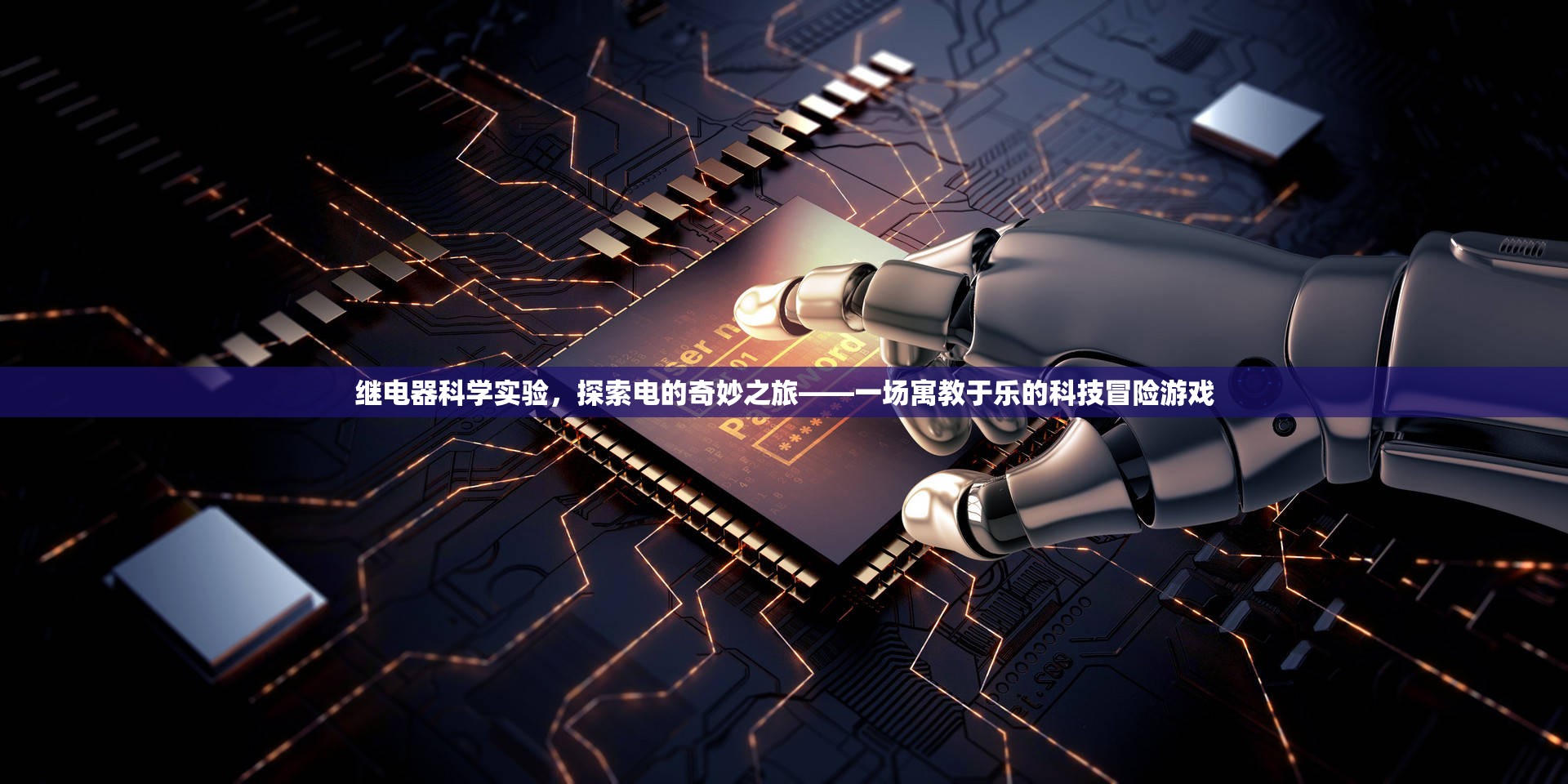 電的奇妙之旅，寓教于樂的繼電器科學實驗冒險  第3張