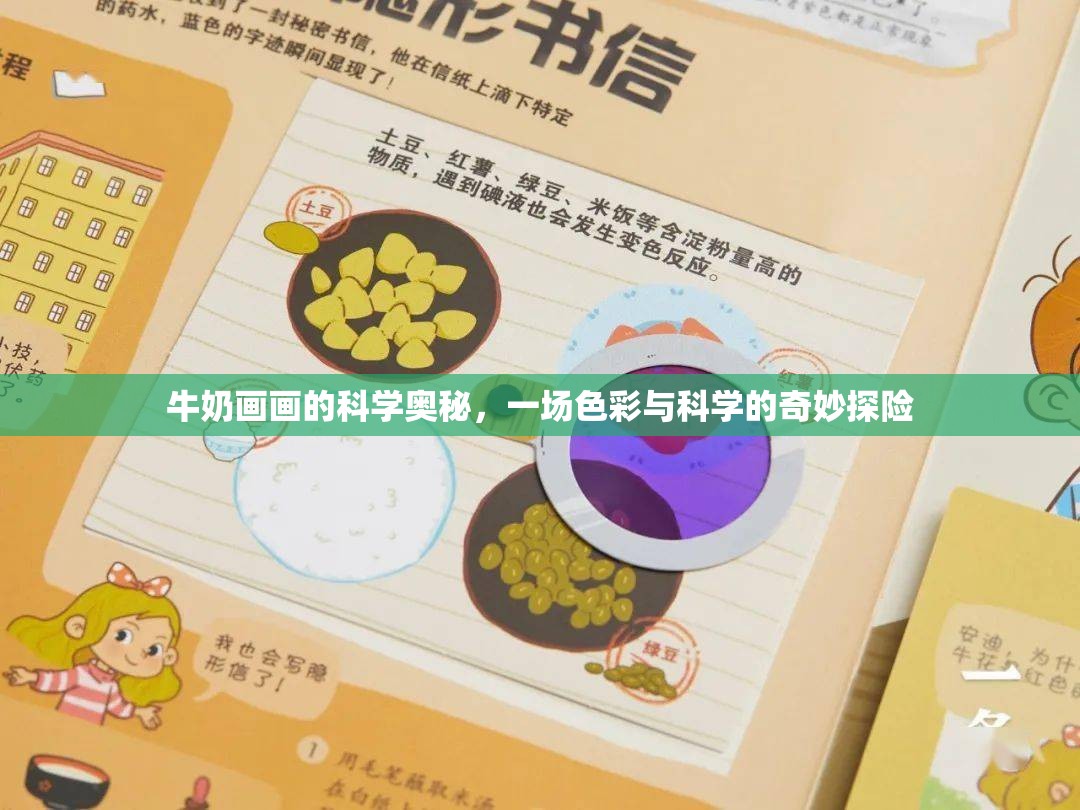 牛奶畫畫，色彩與科學的奇妙探險