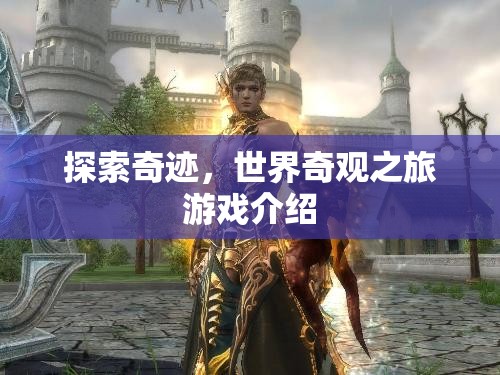 探索奇跡，一場沉浸式世界奇觀之旅的冒險游戲