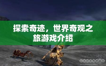 探索奇跡，一場(chǎng)沉浸式世界奇觀之旅的冒險(xiǎn)游戲