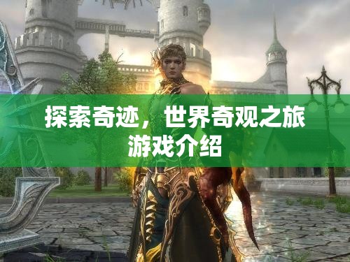 探索奇跡，一場沉浸式世界奇觀之旅的冒險游戲