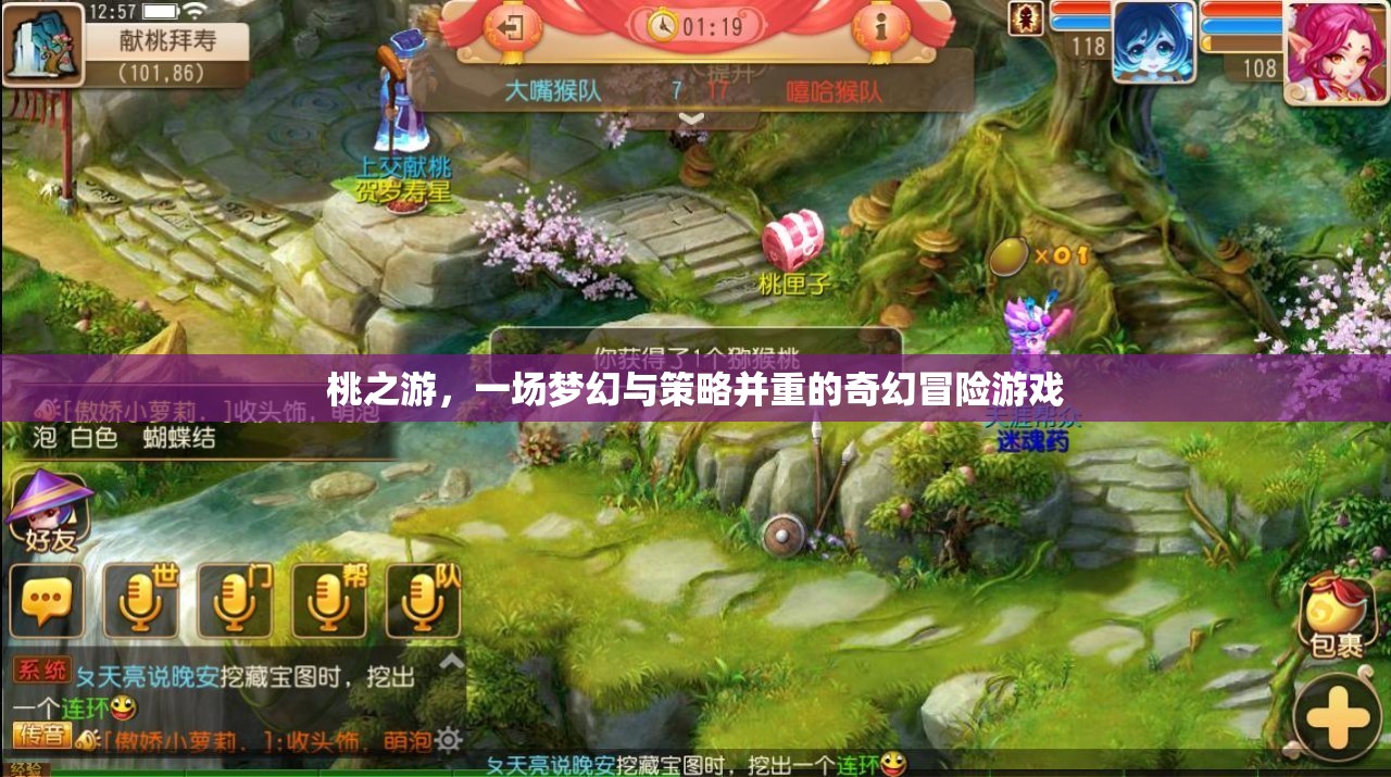 桃之游，夢(mèng)幻與策略的奇幻冒險(xiǎn)