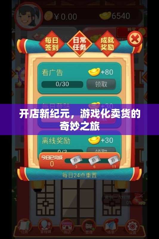 游戲化賣貨，開啟開店新紀元