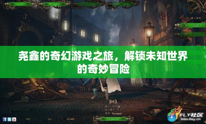 堯鑫的奇幻游戲之旅，解鎖未知世界的奇妙冒險
