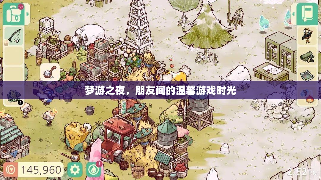 夢(mèng)游之夜，朋友間的溫馨游戲時(shí)光