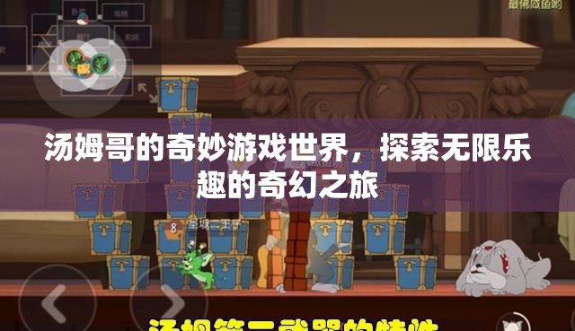 湯姆哥的奇幻游戲世界，探索無限樂趣的奇妙之旅