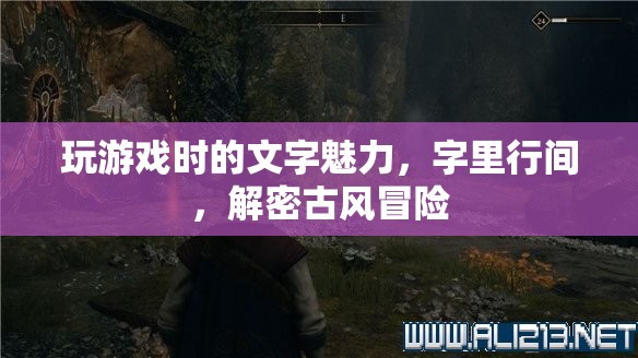 字里行間的古風(fēng)冒險(xiǎn)，揭秘游戲中的文字魅力