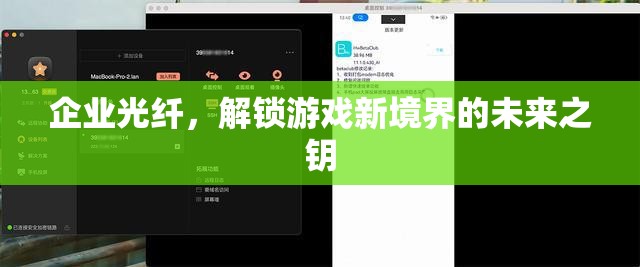 企業(yè)光纖，解鎖游戲新境界的未來之鑰