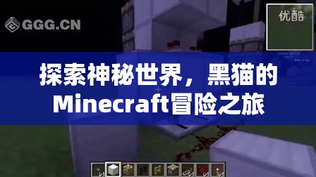 黑貓的Minecraft冒險，探索神秘世界的奇幻之旅