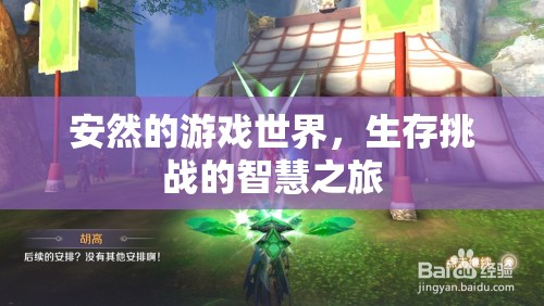 安然的游戲世界，生存挑戰(zhàn)的智慧之旅