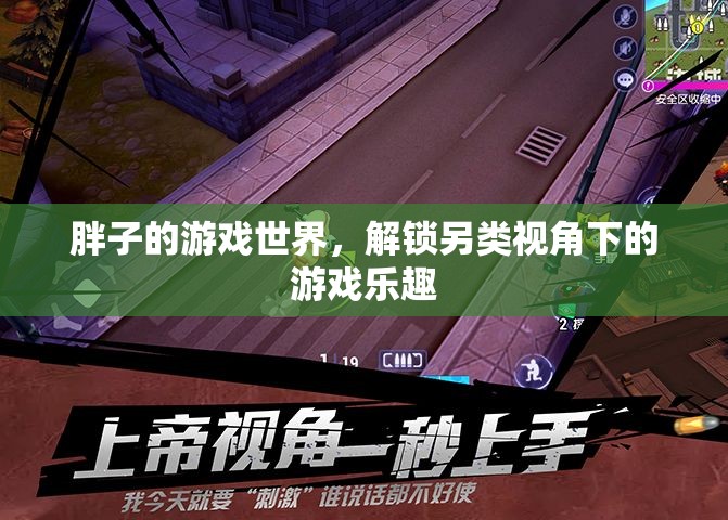 胖子的游戲世界，解鎖另類視角下的獨特樂趣