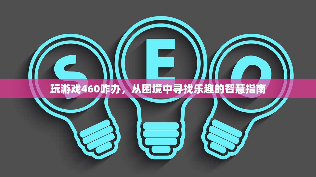 從困境中尋找樂趣，460游戲玩家的智慧指南