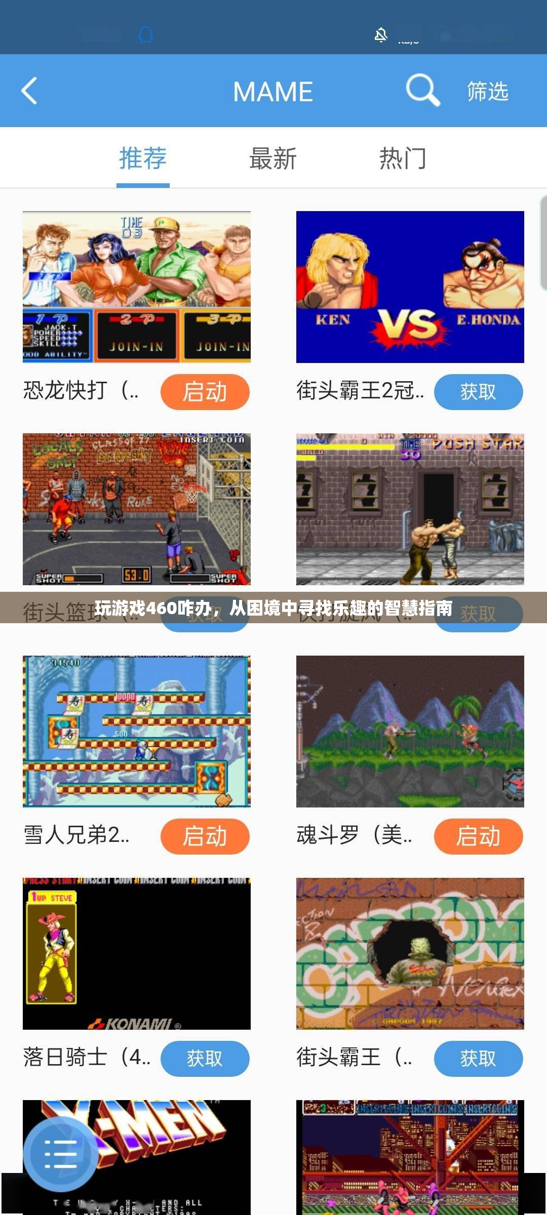 從困境中尋找樂趣，460游戲玩家的智慧指南
