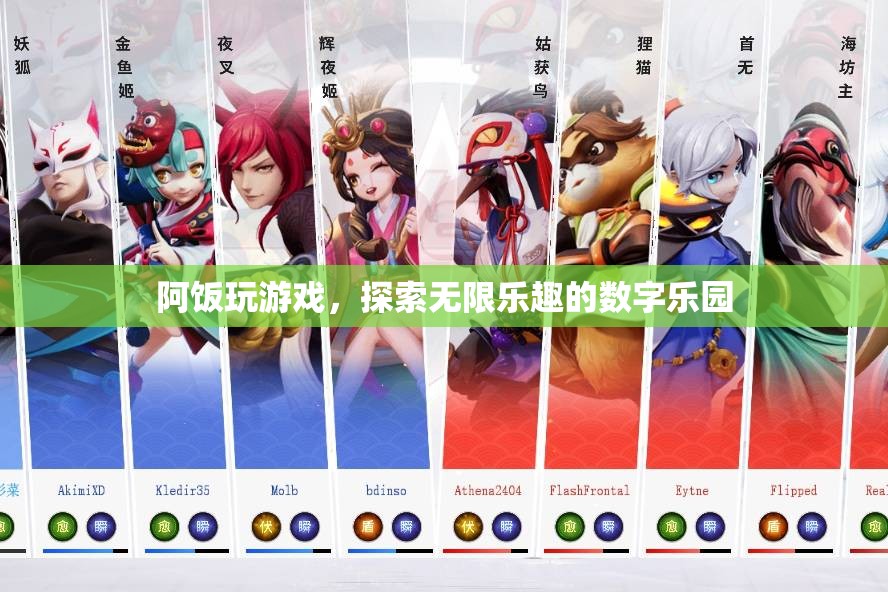 阿飯的數(shù)字樂(lè)園，探索游戲世界的無(wú)限樂(lè)趣