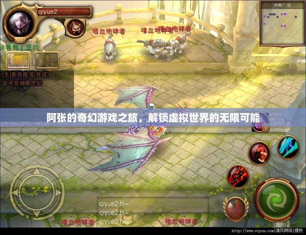 阿張的奇幻游戲之旅，解鎖虛擬世界的無(wú)限可能