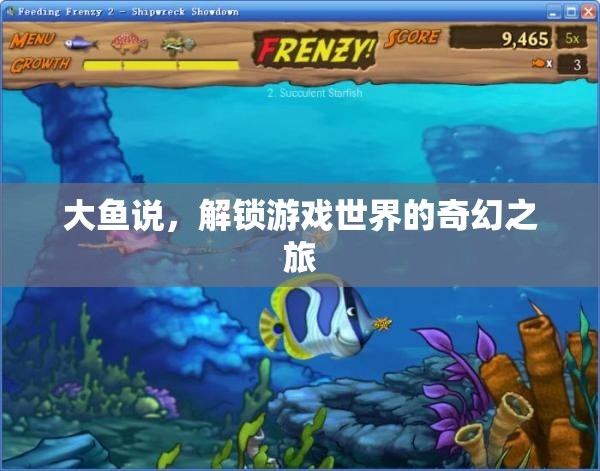 解鎖奇幻之旅，大魚帶你遨游游戲世界