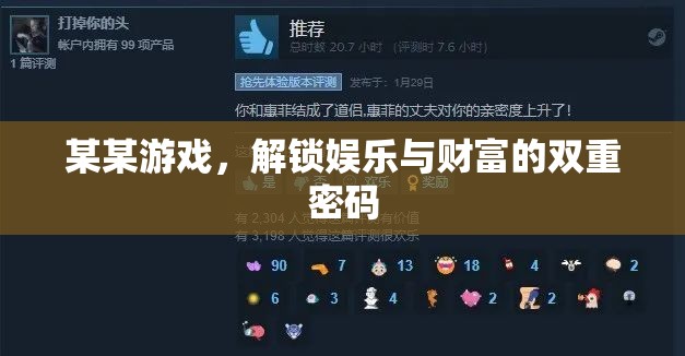 解鎖雙重密碼，某某游戲中的娛樂與財富之旅