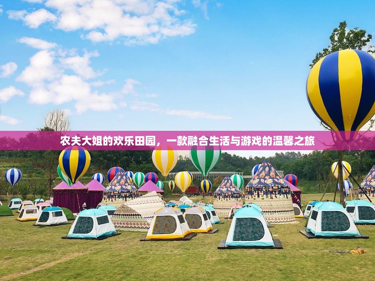 農(nóng)夫大姐的歡樂(lè)田園，生活與游戲的溫馨交融