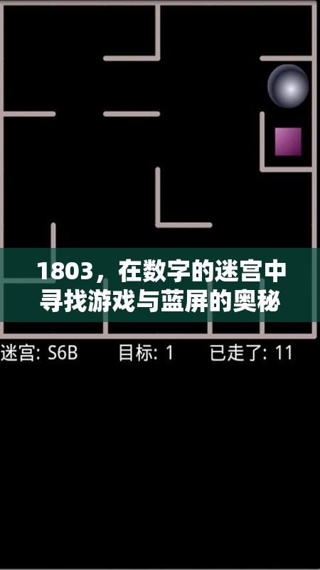 1803，數(shù)字迷宮中的游戲與藍(lán)屏奧秘探索