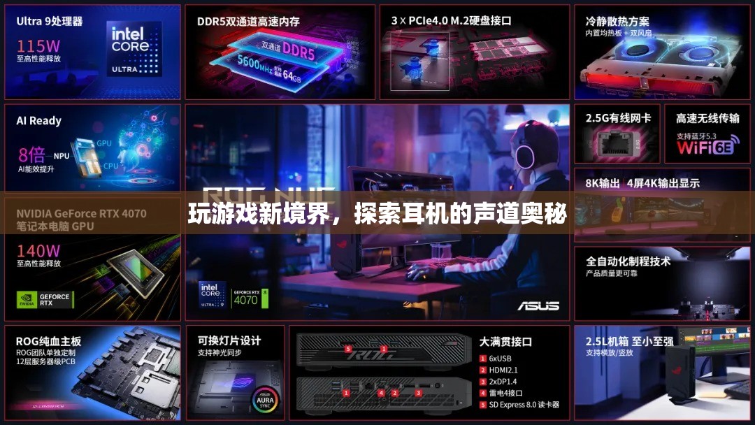 解鎖游戲新境界，探索耳機(jī)的聲道奧秘