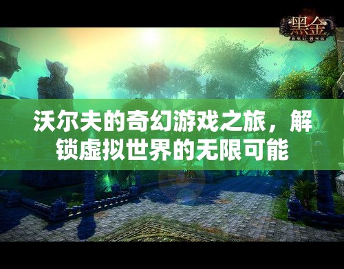 沃爾夫的奇幻游戲之旅，解鎖虛擬世界的無限可能