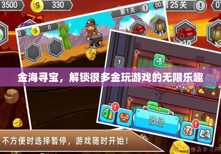 金海尋寶，解鎖無限樂趣的寶藏之旅