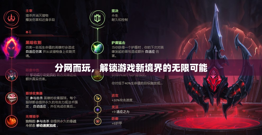 分網(wǎng)而玩，解鎖游戲新境界的無限可能