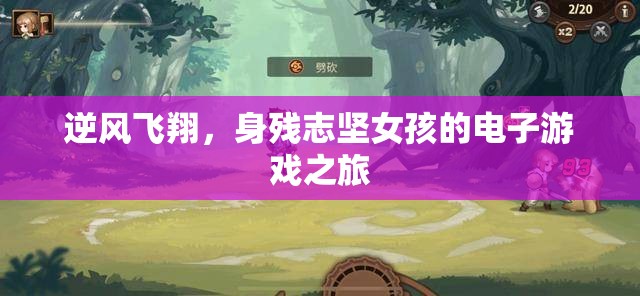 身殘志堅女孩的逆風飛翔，電子游戲之旅