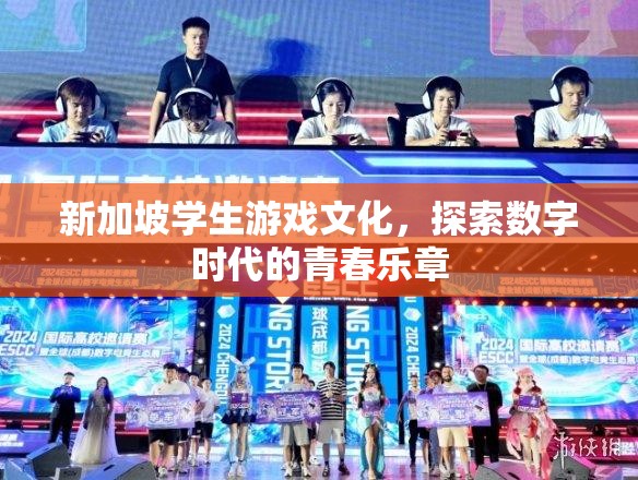 新加坡學(xué)生游戲文化，數(shù)字時代青春樂章的探索