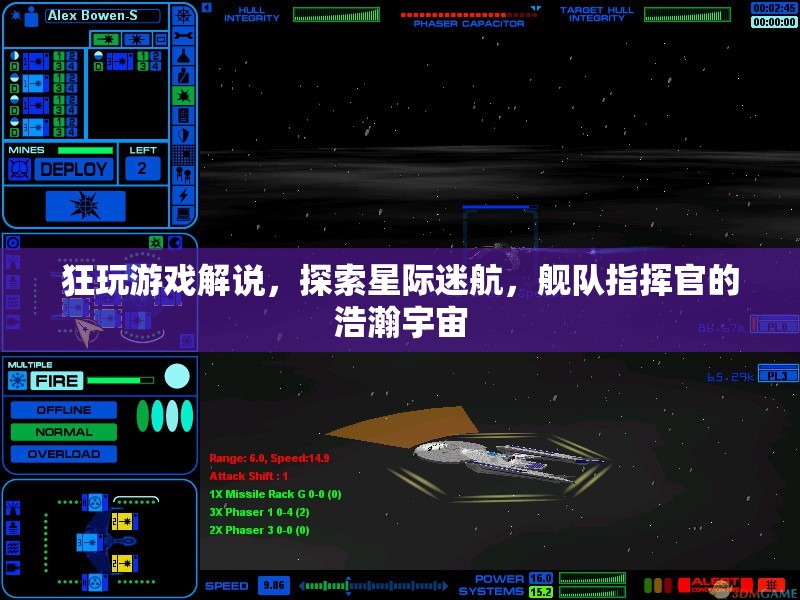星際迷航，艦隊指揮官的浩瀚宇宙探索之旅