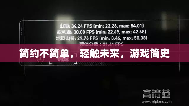 輕觸未來，游戲簡史的簡約之美