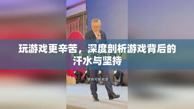 游戲背后的汗水與堅持，深度剖析游戲玩家的艱辛之路