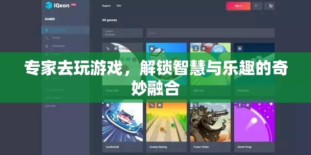 專家游戲之旅，解鎖智慧與樂趣的雙重奇遇