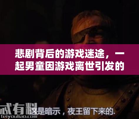 游戲迷途，男童離世背后的悲劇與深思
