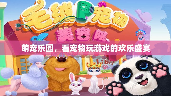 萌寵樂園，寵物游戲大賞，歡樂盛宴的萌趣瞬間
