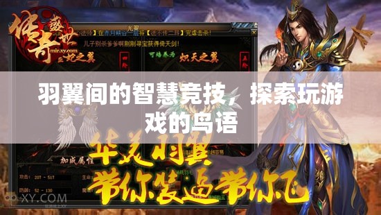 羽翼間的智慧競(jìng)技，探索玩游戲的鳥(niǎo)語(yǔ)