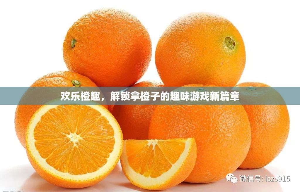 歡樂橙趣，解鎖拿橙子的趣味游戲新體驗