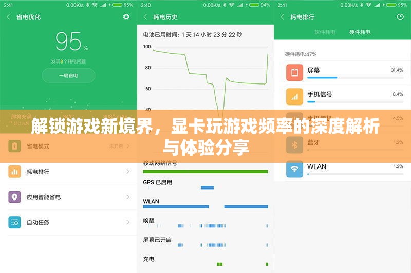 解鎖游戲新境界，顯卡玩游戲頻率的深度解析與體驗分享