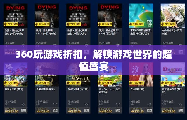解鎖超值盛宴，360度游戲折扣大放送  第2張