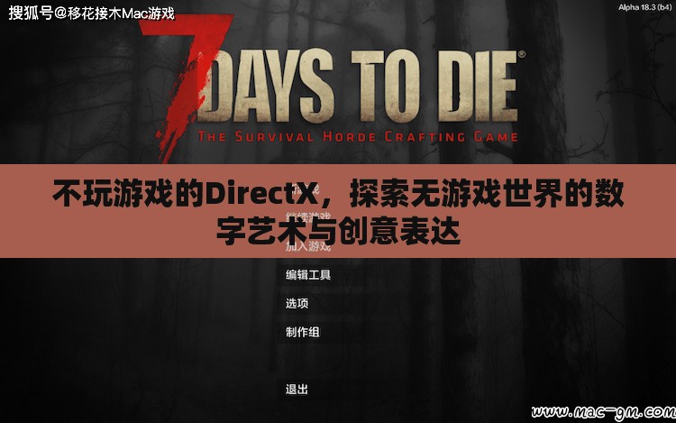 無(wú)游戲世界的數(shù)字藝術(shù)與創(chuàng)意表達(dá)，探索DirectX的數(shù)字藝術(shù)之旅