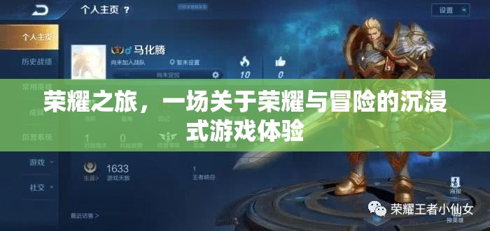 榮耀之旅，沉浸式游戲中的榮耀與冒險探索