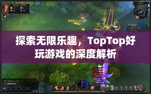 探索無限樂趣，TopTop好玩游戲的深度解析