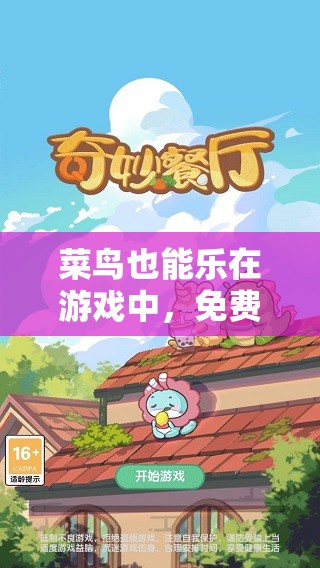 菜鳥的奇妙免費(fèi)游戲之旅，輕松享受，快樂無限