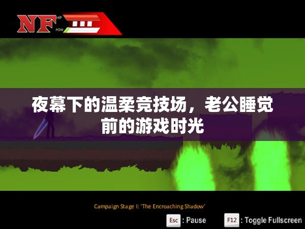 夜幕下的溫柔競技場，老公的睡前游戲時光