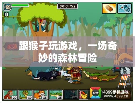 森林奇趣，與猴共舞的冒險之旅